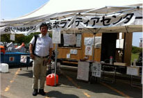 復興支援のパートナー市である宮城県石巻市の災害ボランティアセンター他各地を訪れました。